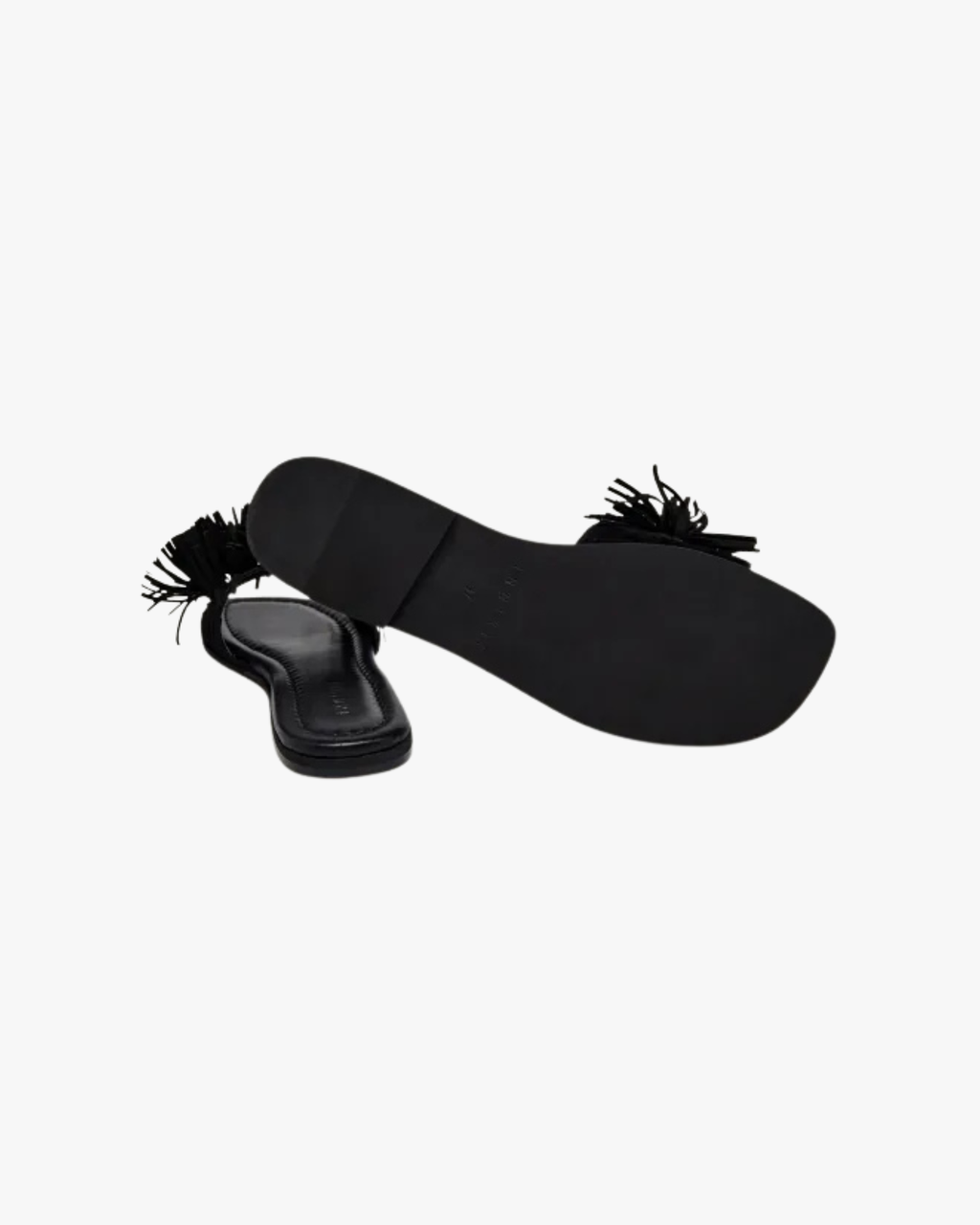 Slides Fringes Flower Black