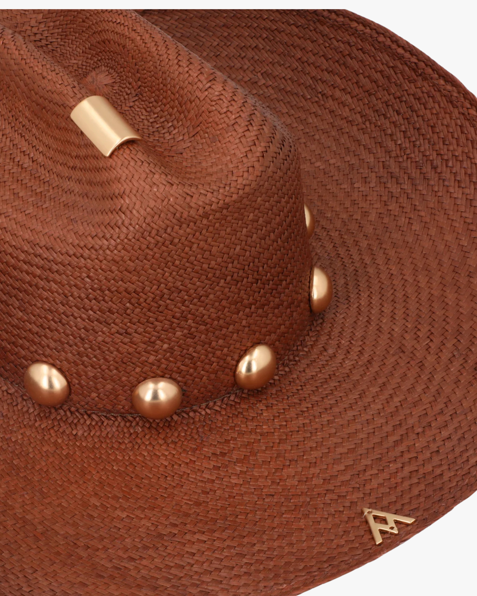 Straw Hat Shadow Whispers Brown