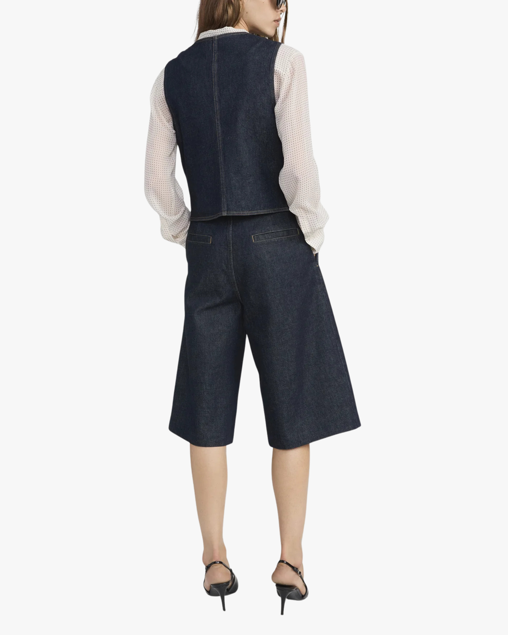 The Tailored Short Blue