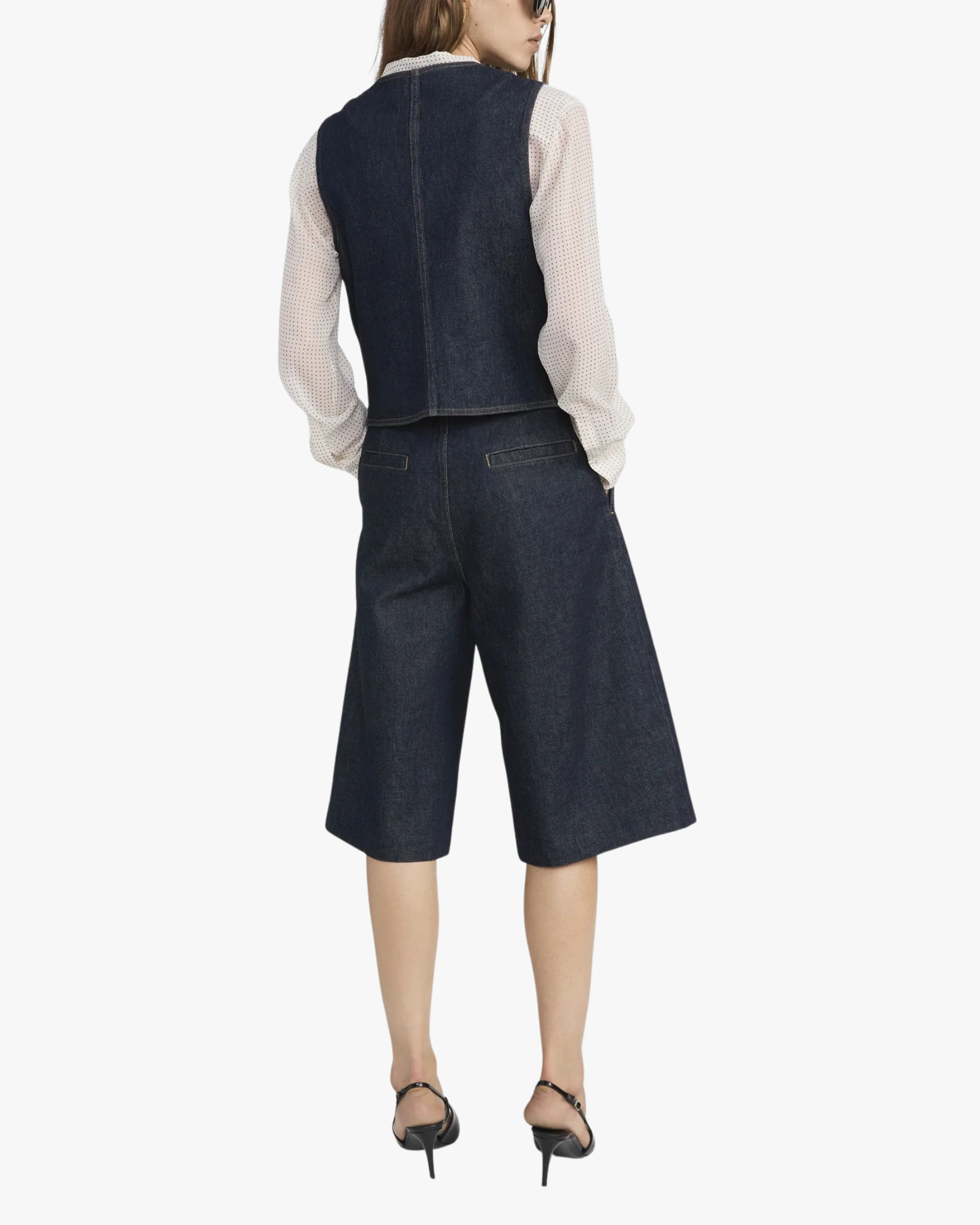 The Tailored Short Blue