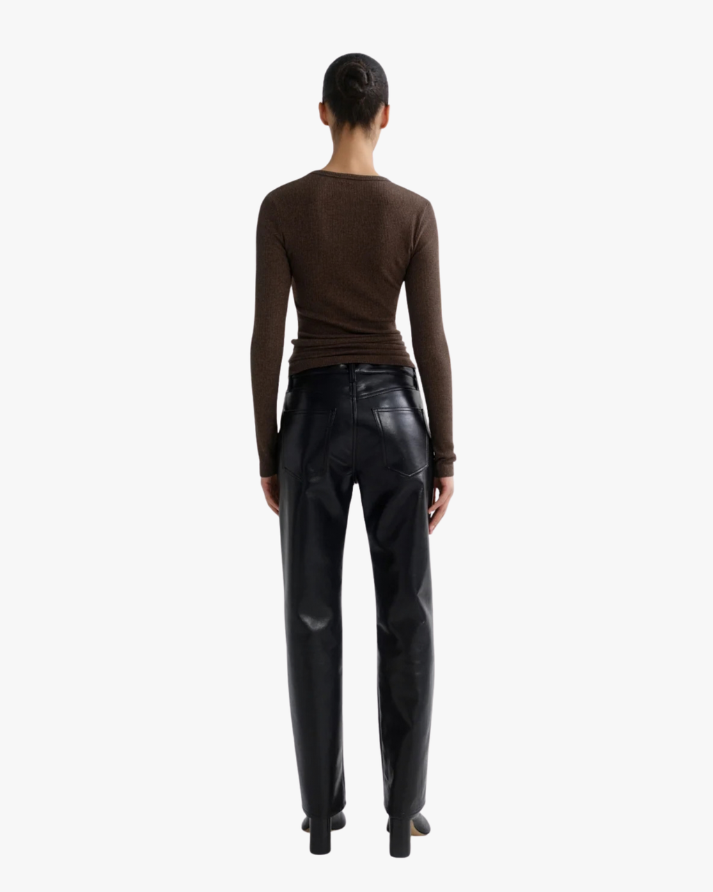 Pants Lana Recycled Leather Black