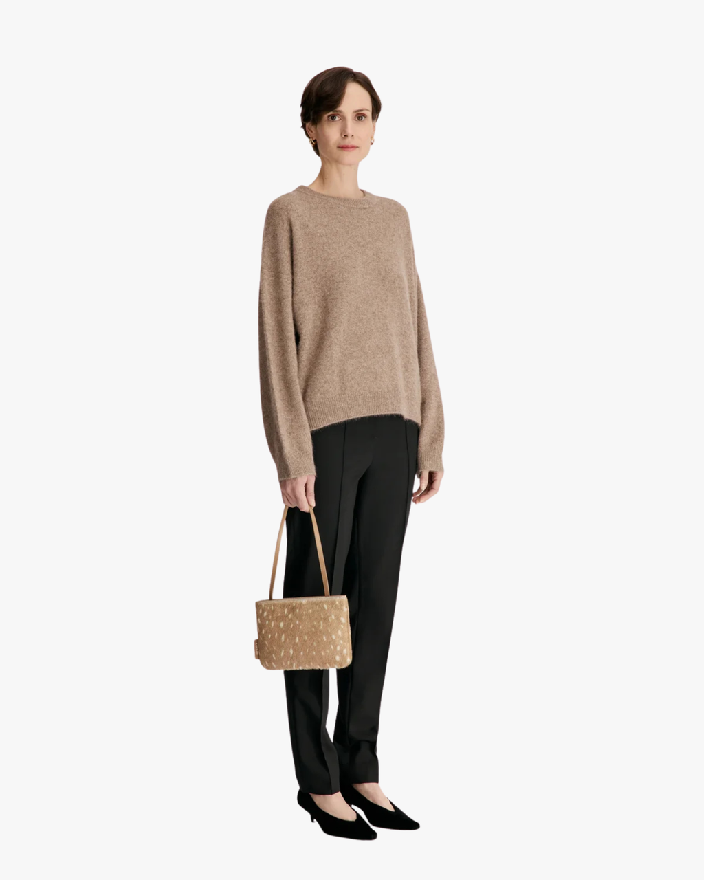 Crewneck Sweater Tristan Lds Ashes Melange