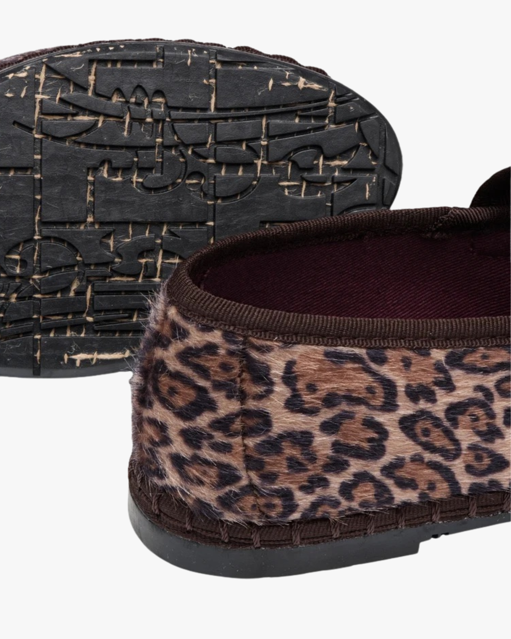 Ballerina Pierre Leopard Brown