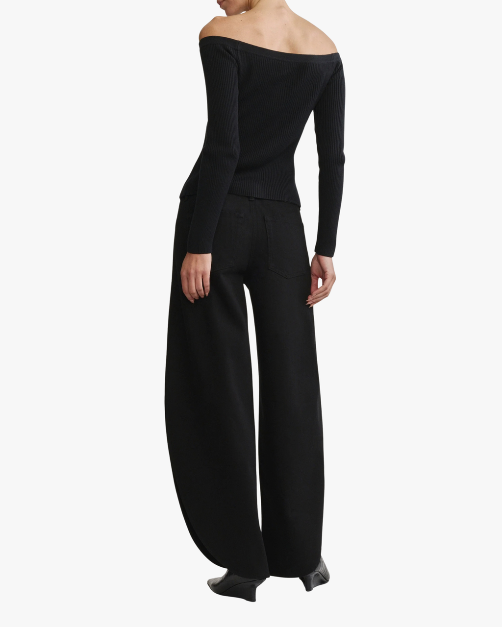 Jeans Rori Wide Barrel Barrel Vintage Black