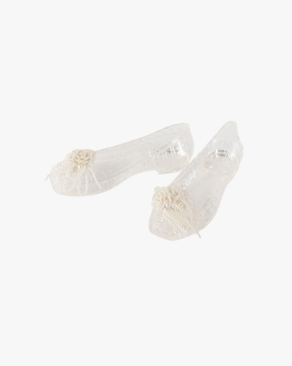 Ballerina Flats Blushing Clear