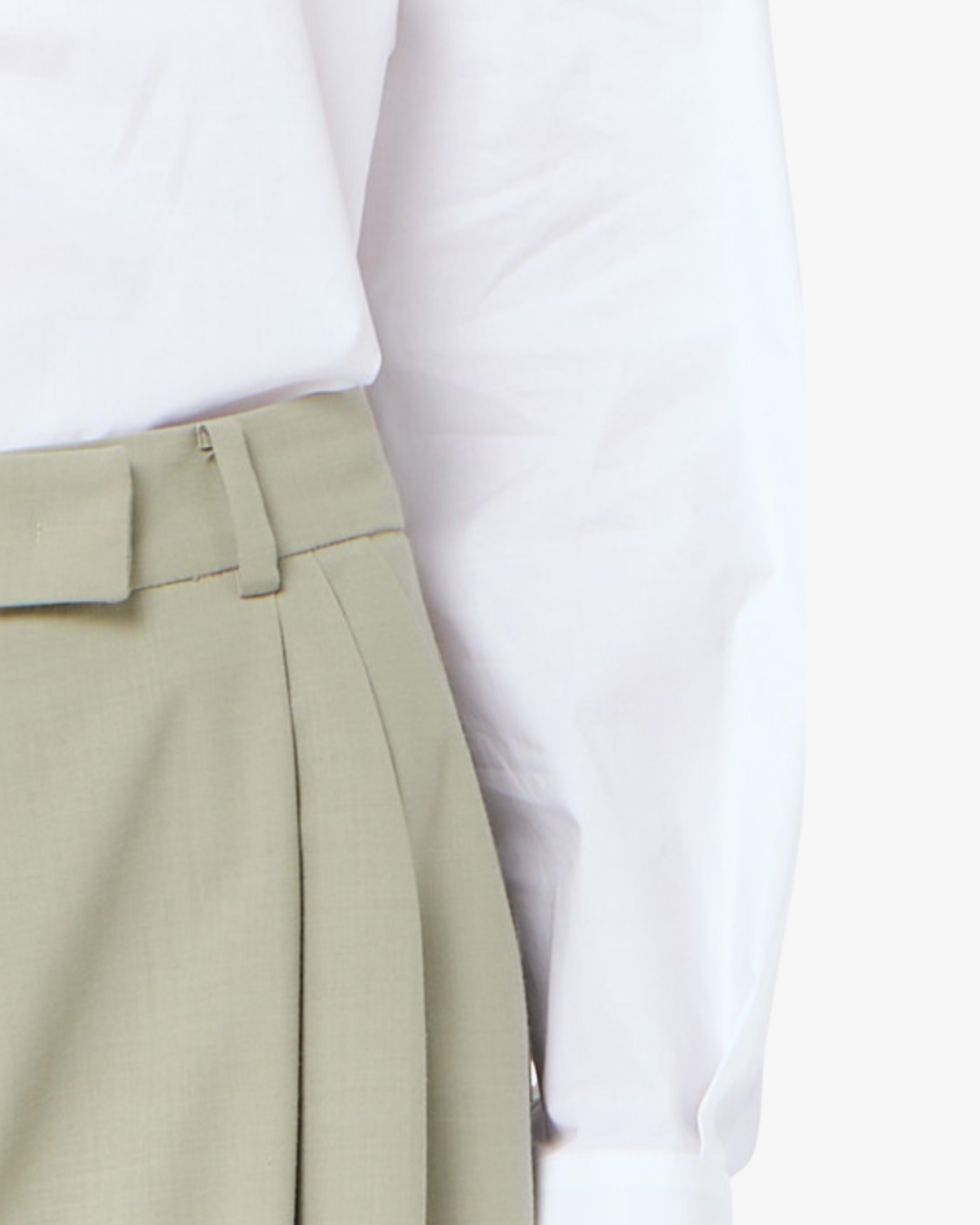 Pants Wide Leg Balloon Sage
