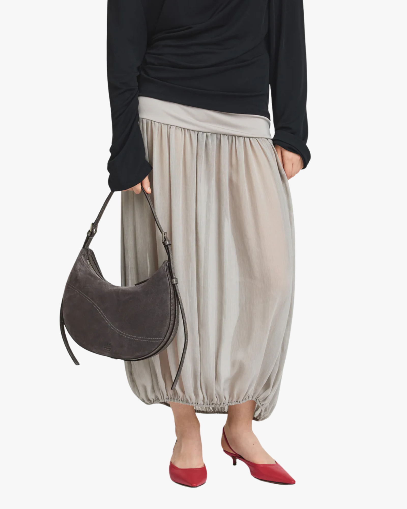 Lana Melograno Nappa Slingbacks