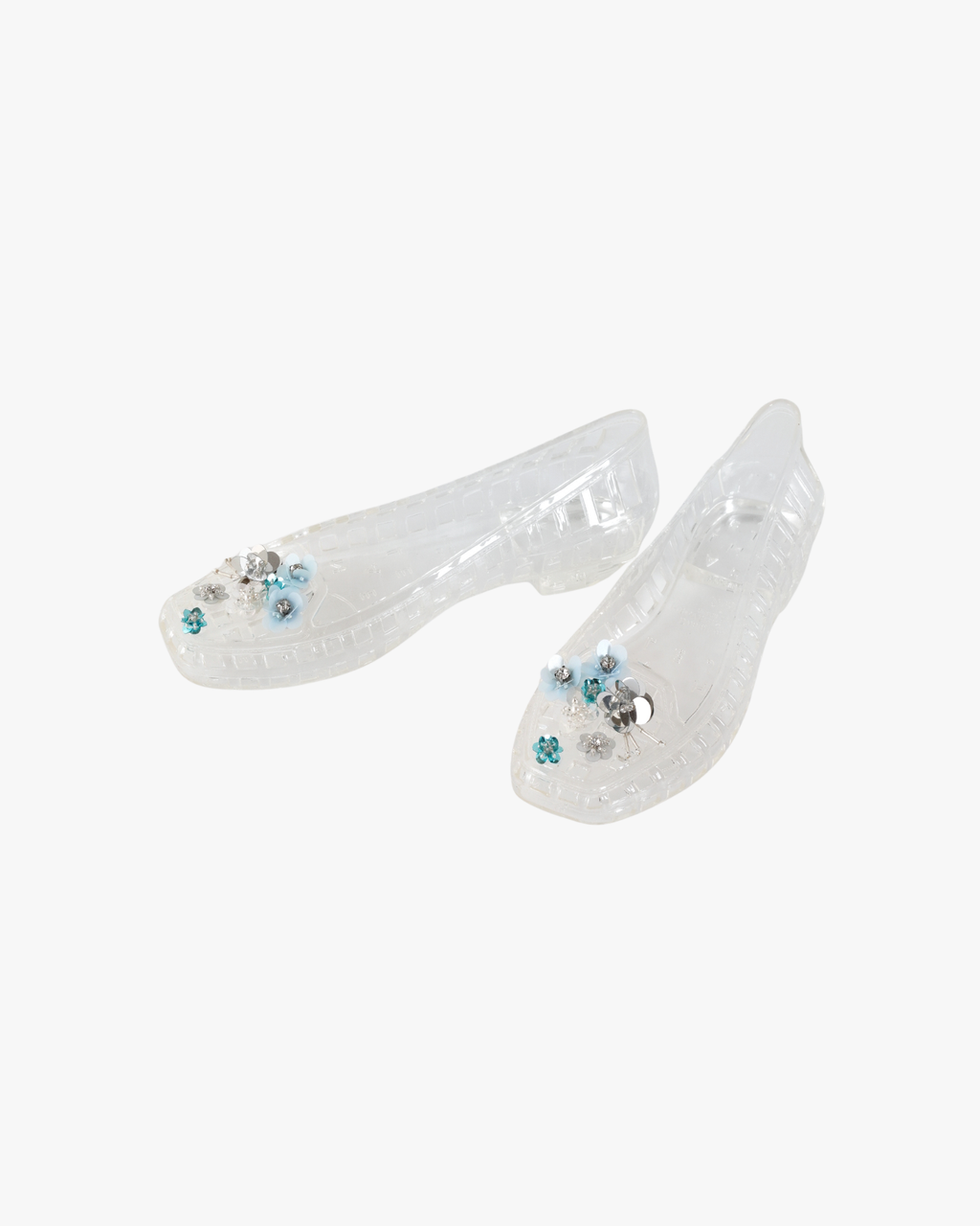 Ballerina Flats Glowing Clear