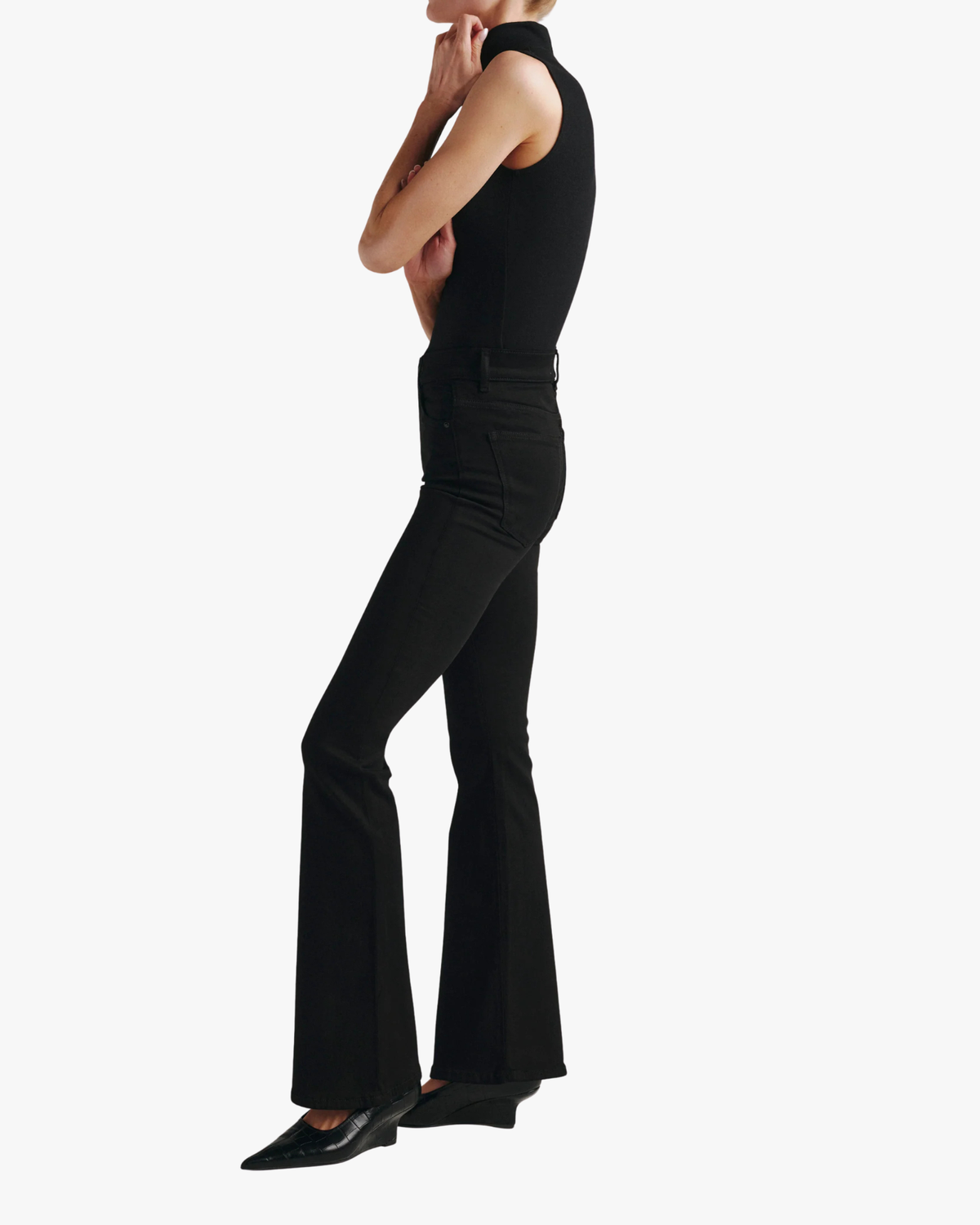 High-Rise Bootcut Jeans Bridget Hail