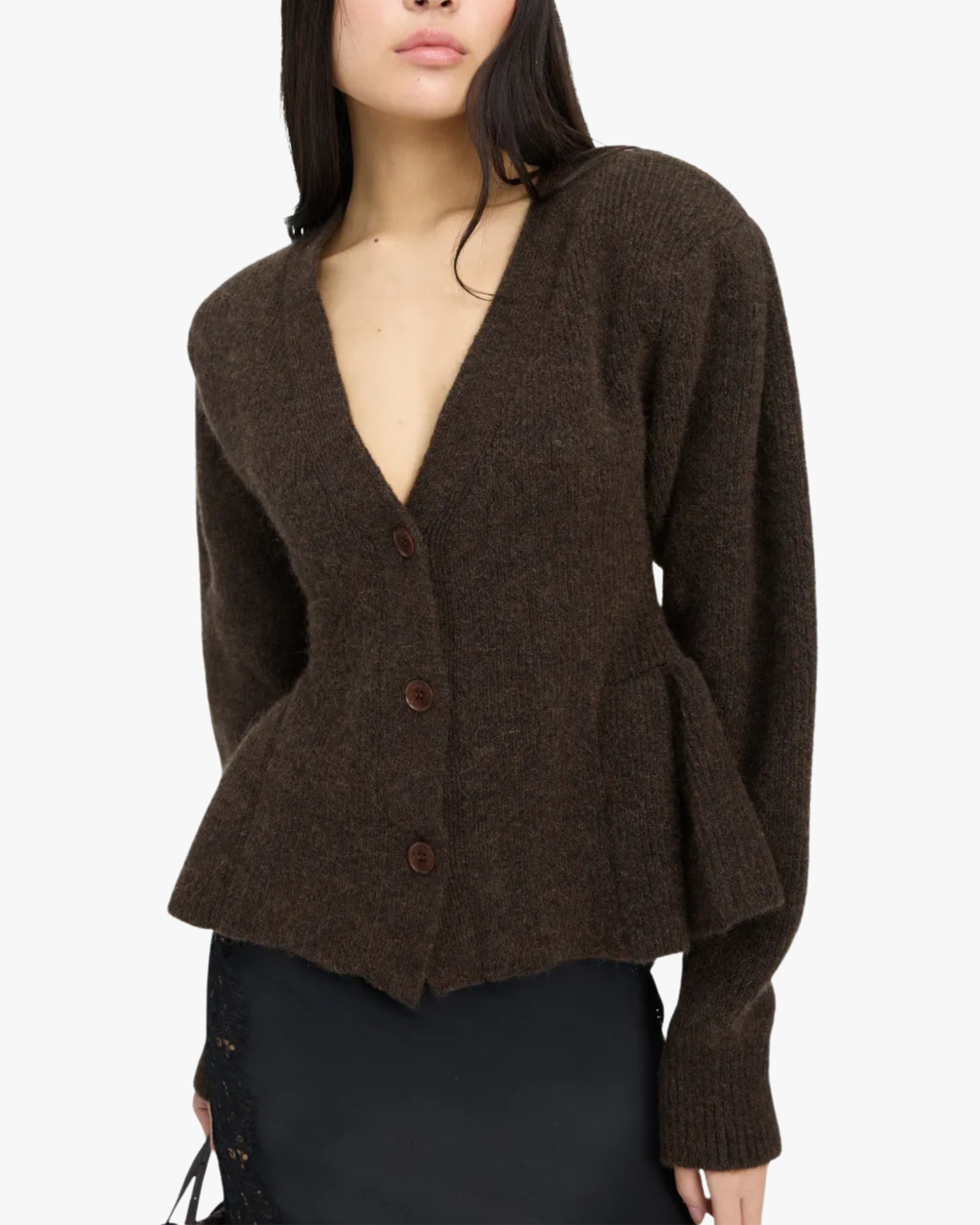 Peplum Cardigan Molé