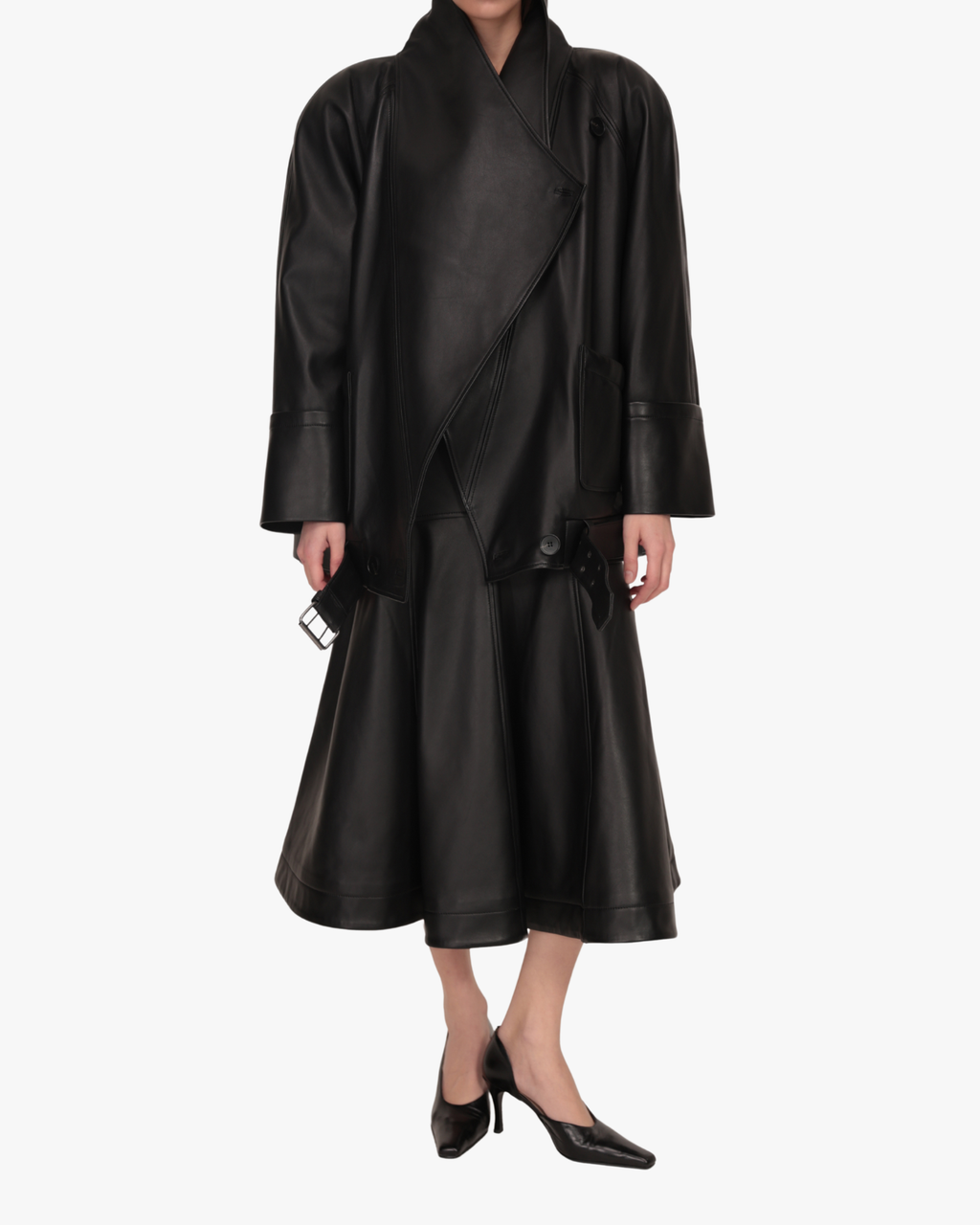 Asymmetric Jacket Black