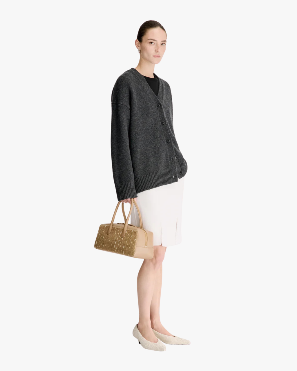 Cardigan V-Neck Duca Oversized