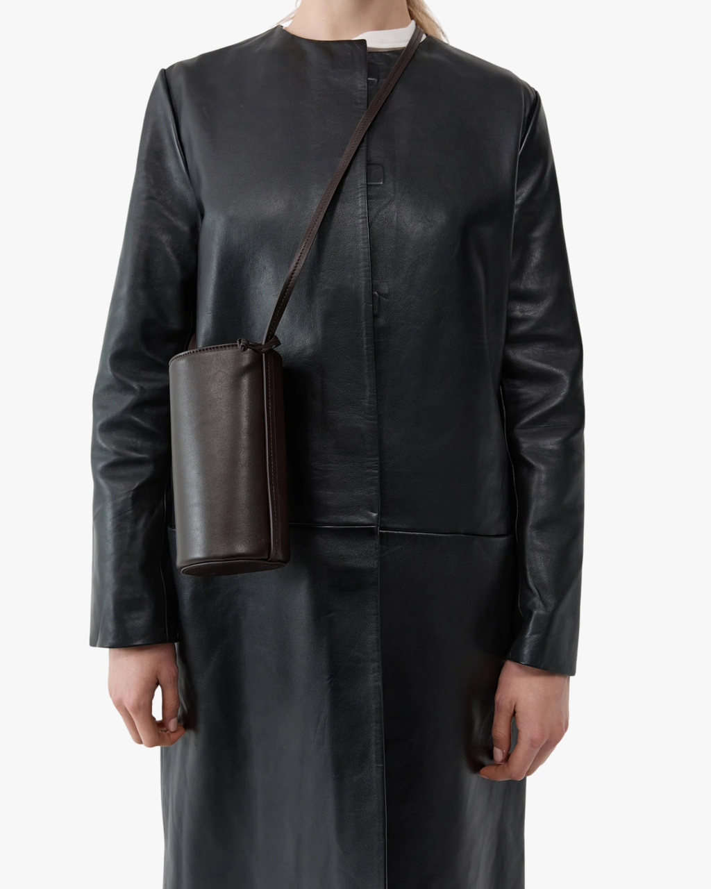 Cylinder Sling Bag Coffee