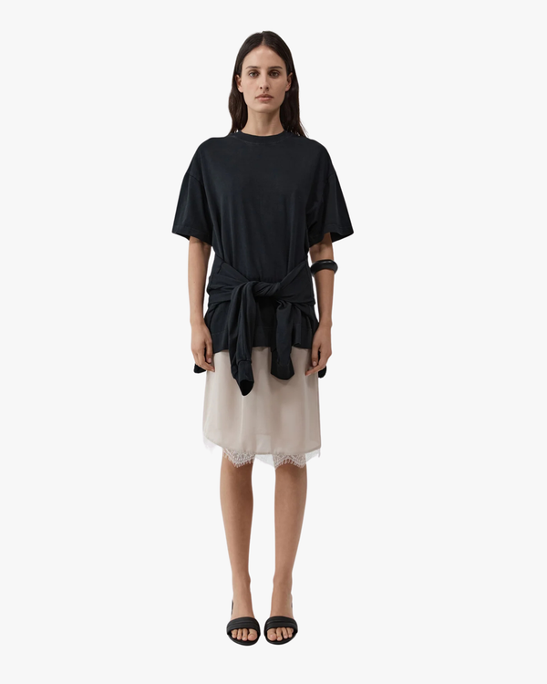 Fine Lace Skirt Stone