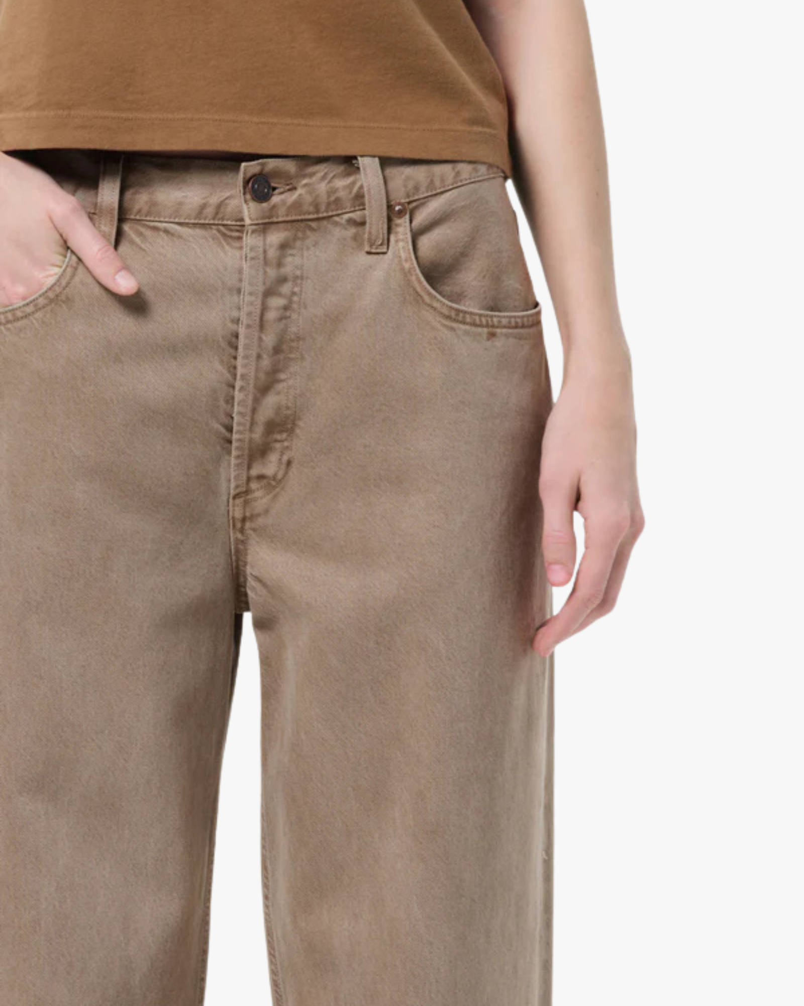 Low Slung Baggy Pants Tail