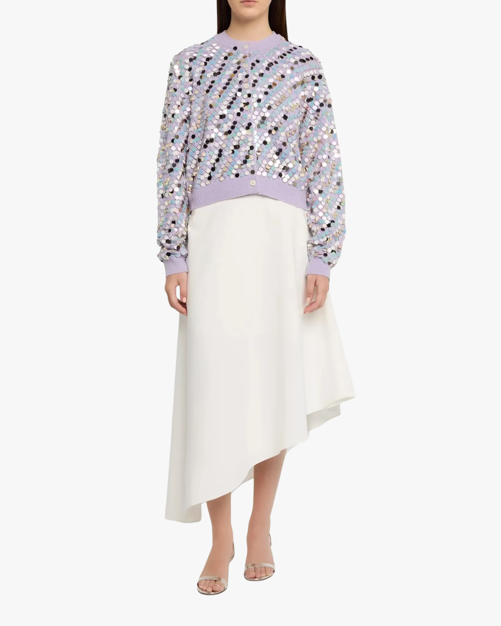 Paillette Cardigan Thyso Lavender