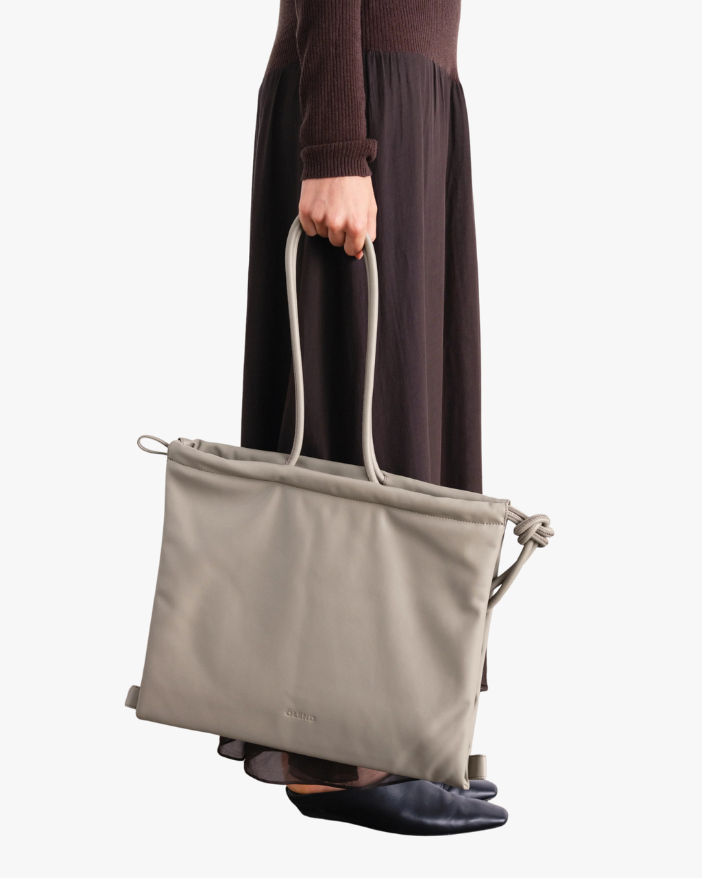 Vegan Leather Crossbody Bag Sage