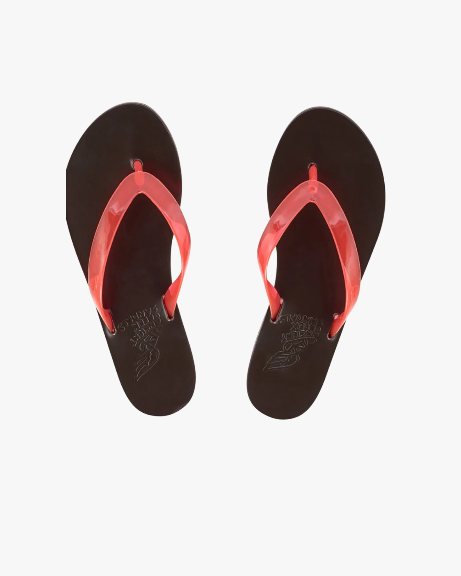 Saionara Jelly Flip-Flop Sandal Red