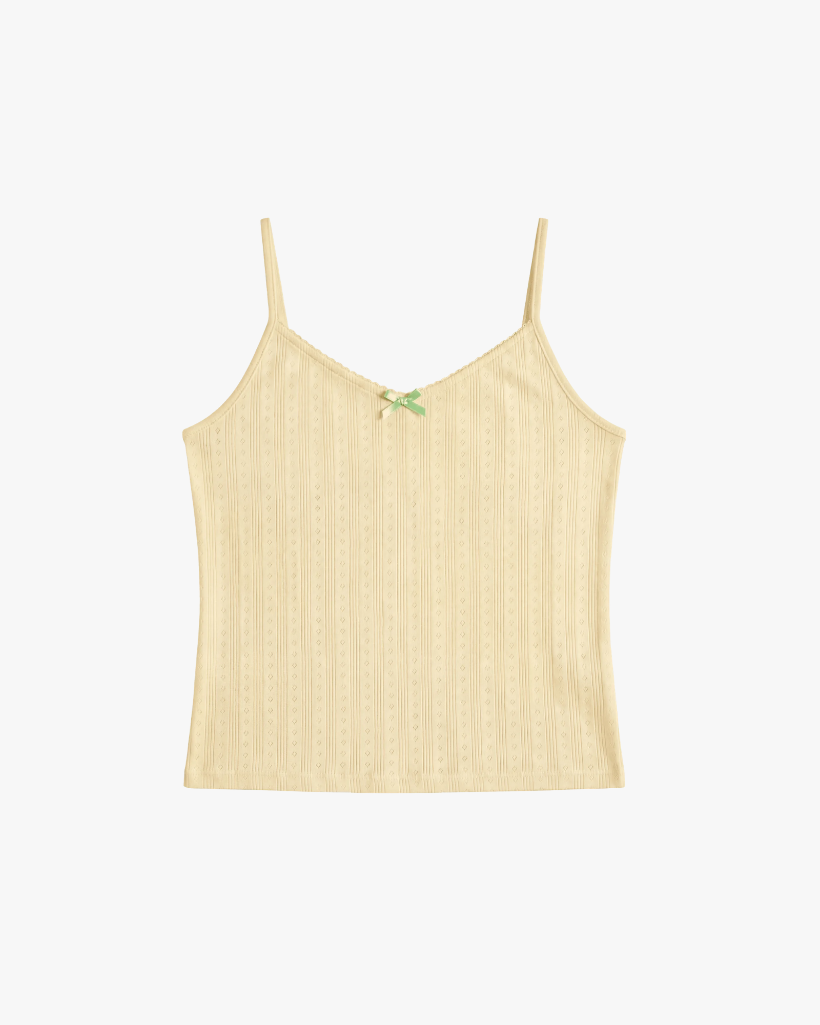 Top Pointelle Cami Butter