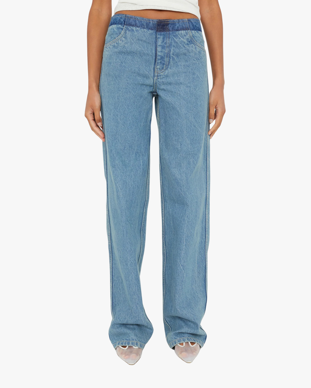Denim Jean Deconstruct Indigo