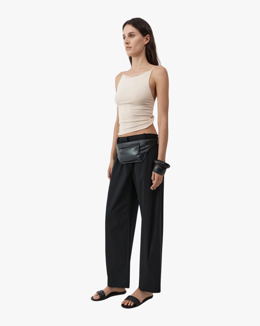 Twist Back Knit Top Shell
