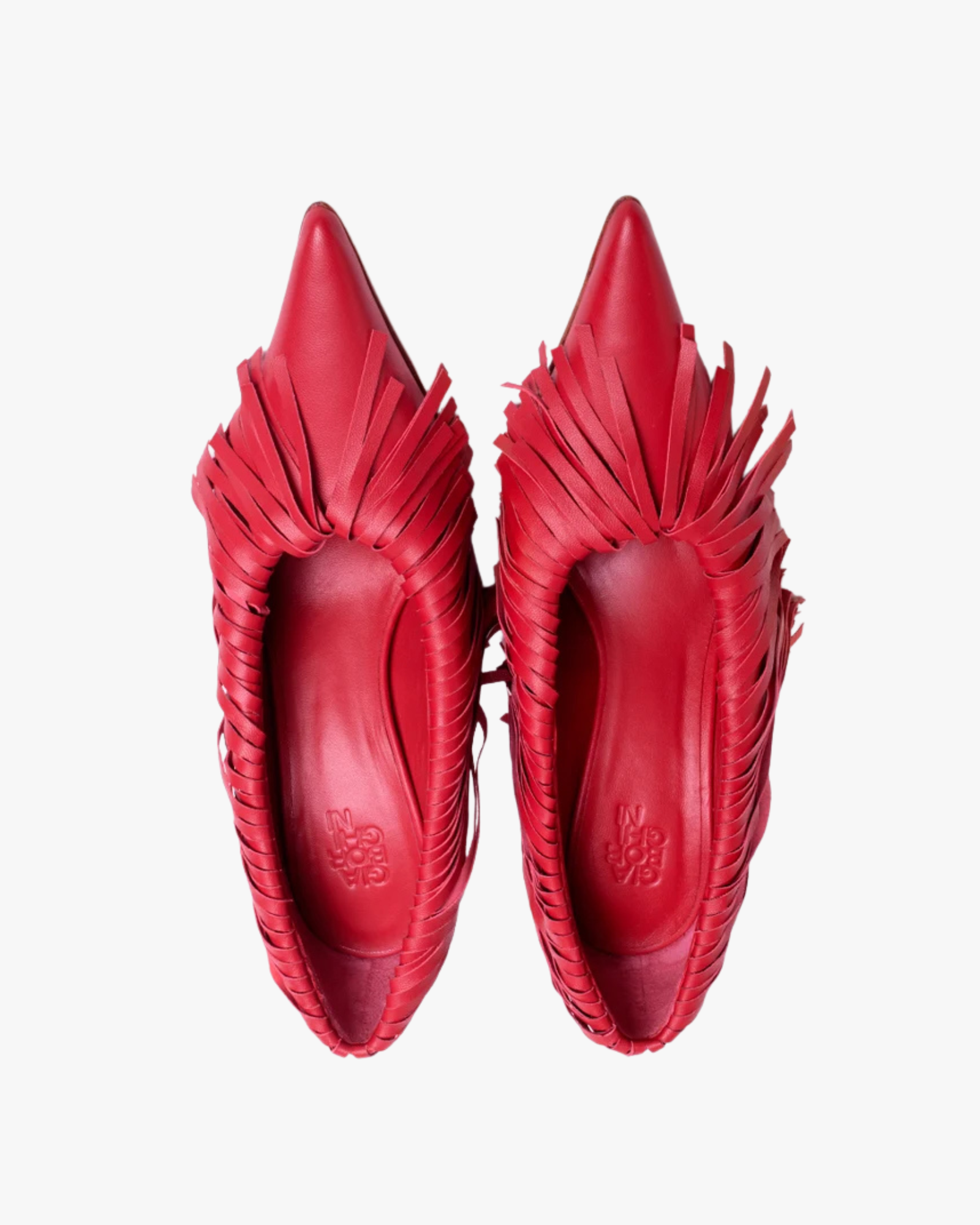Heel Amelia Fringes Cherry