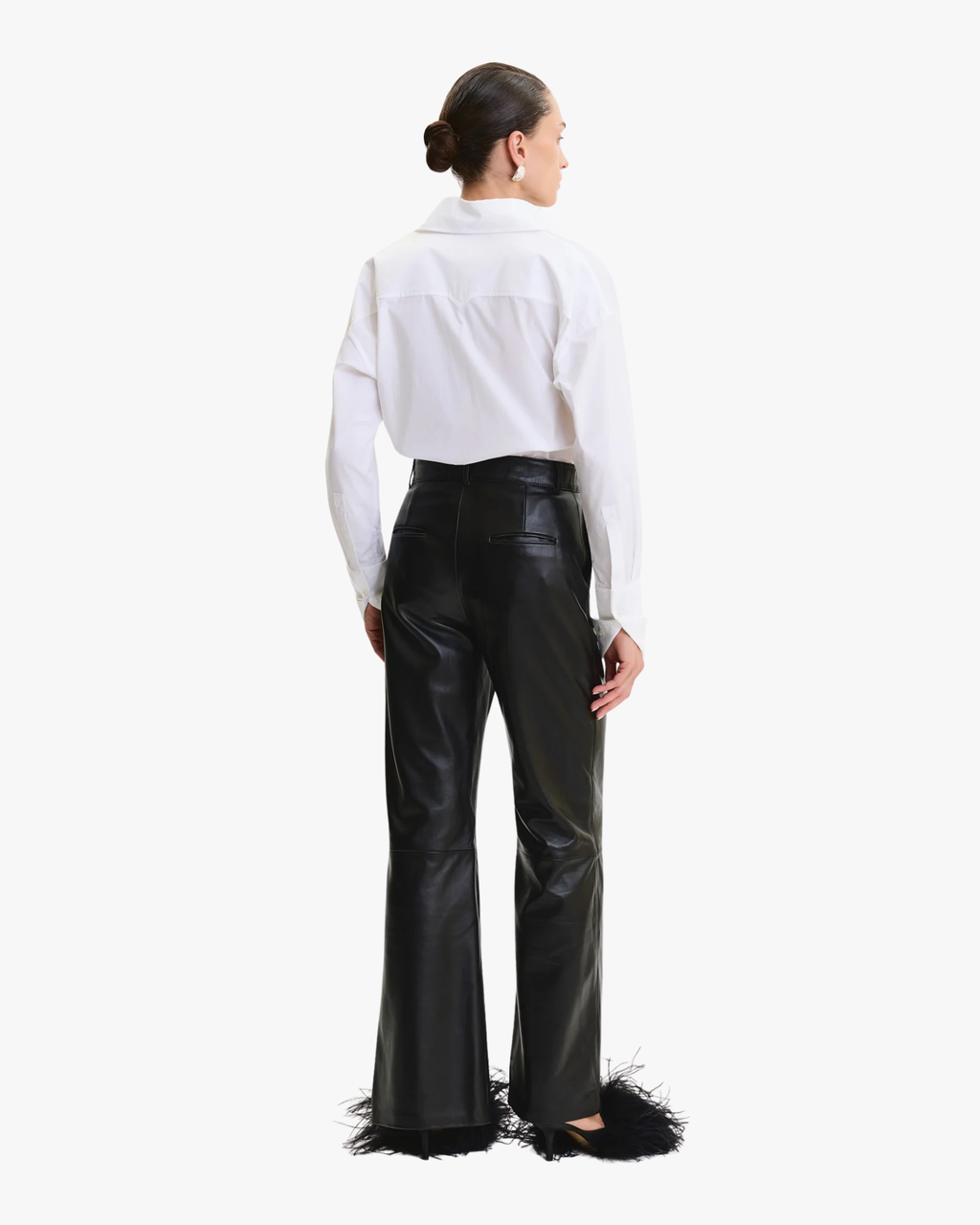 Leather Pants The Zip Black