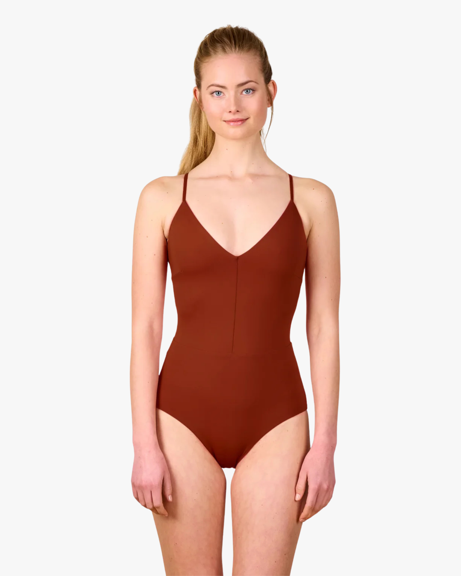 Summersuit Onepiece Reversible Chocolate and Lilac