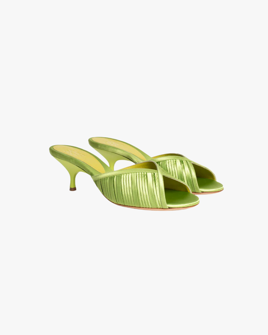 Melanie Satin Lime