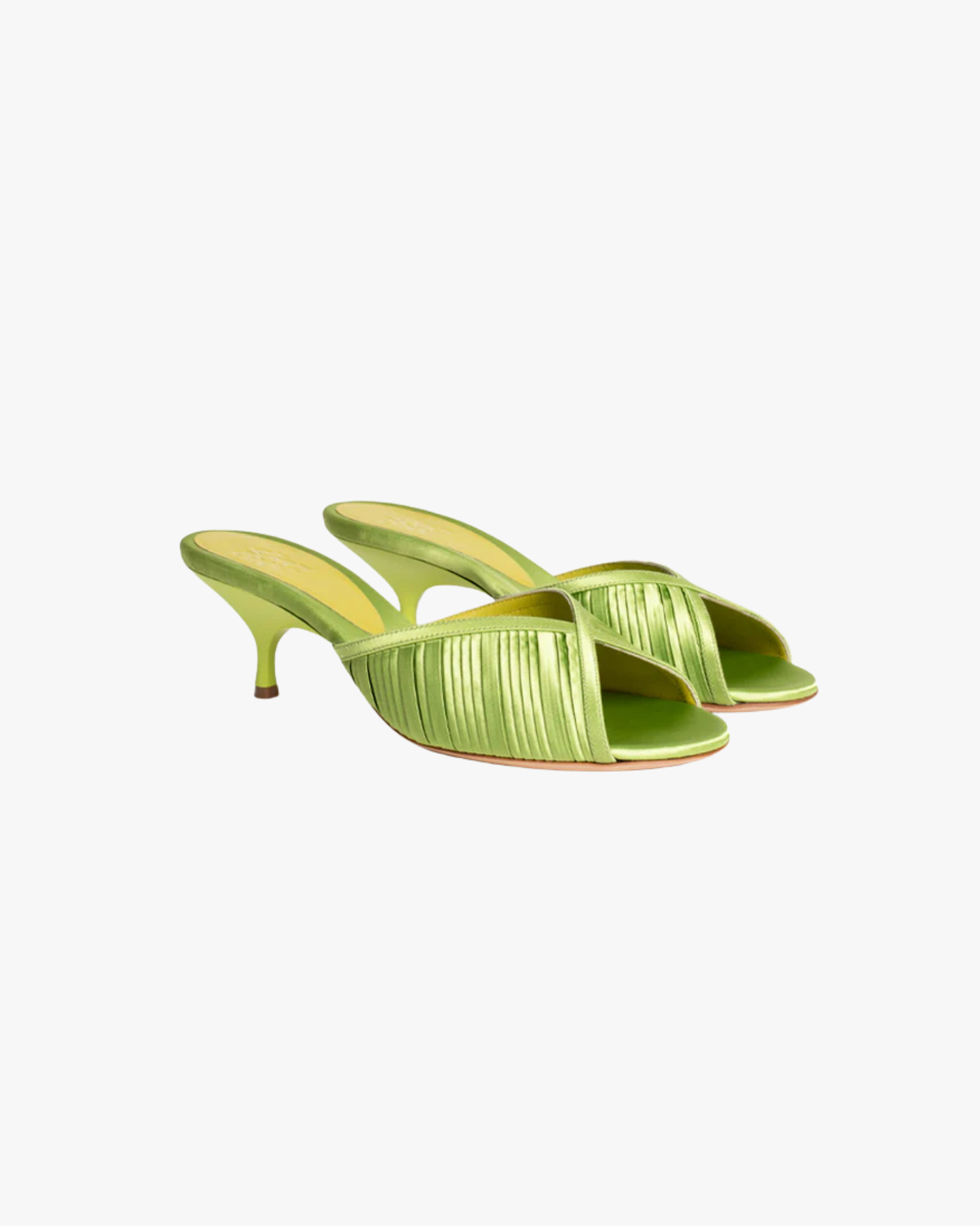 Melanie Satin Lime