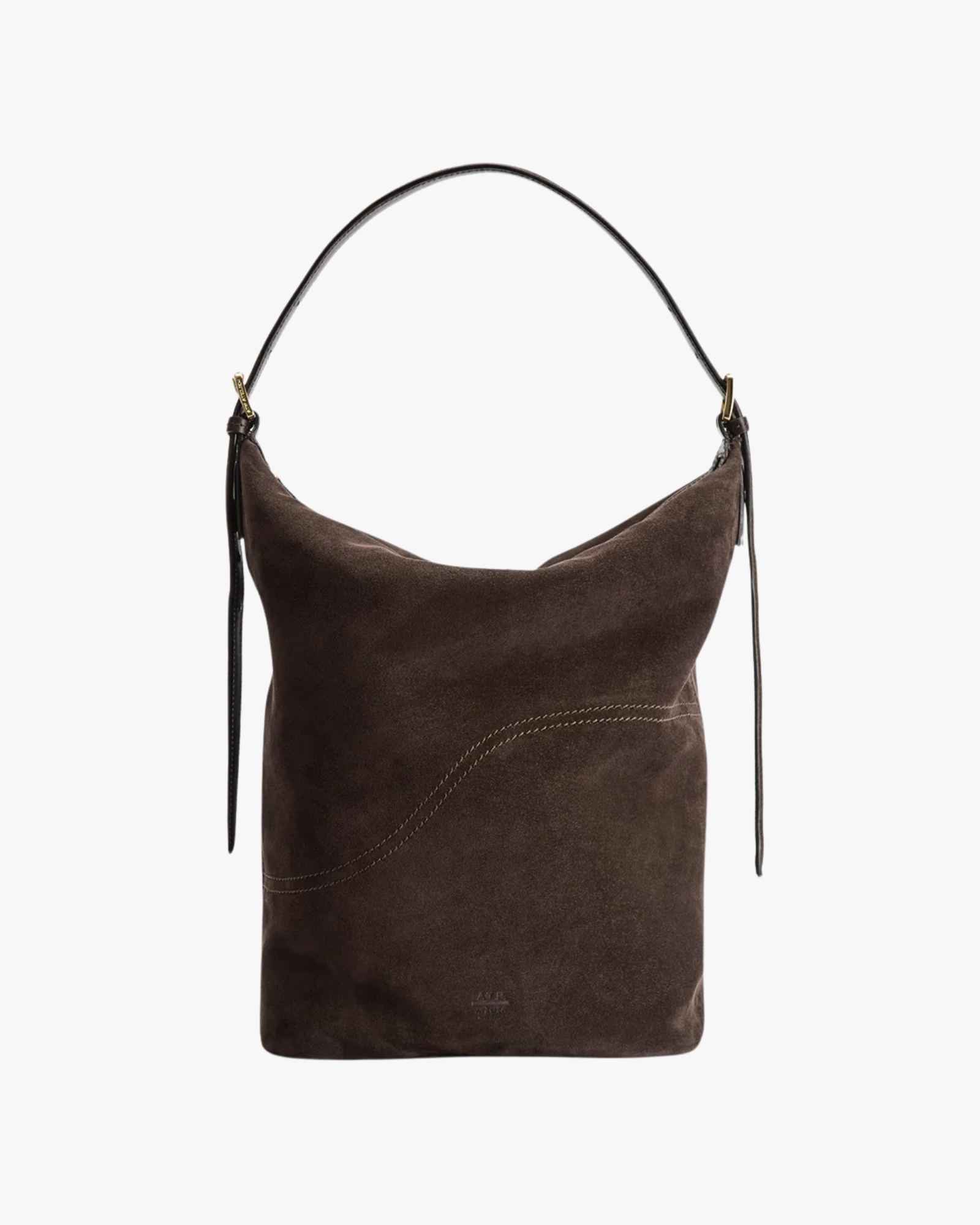 Tote Bag Tolve Suede Walnut