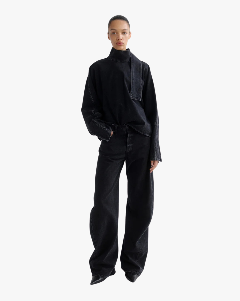 Jean Spiral Weightless Black