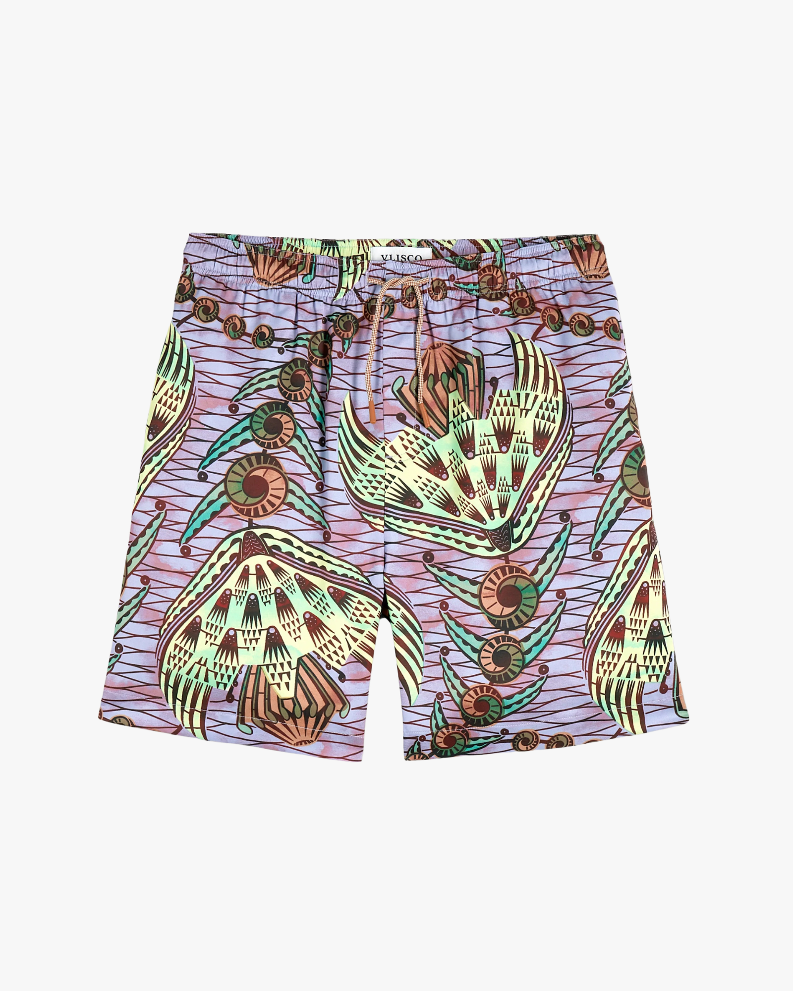 Strange Flowers Print Swim Shorts