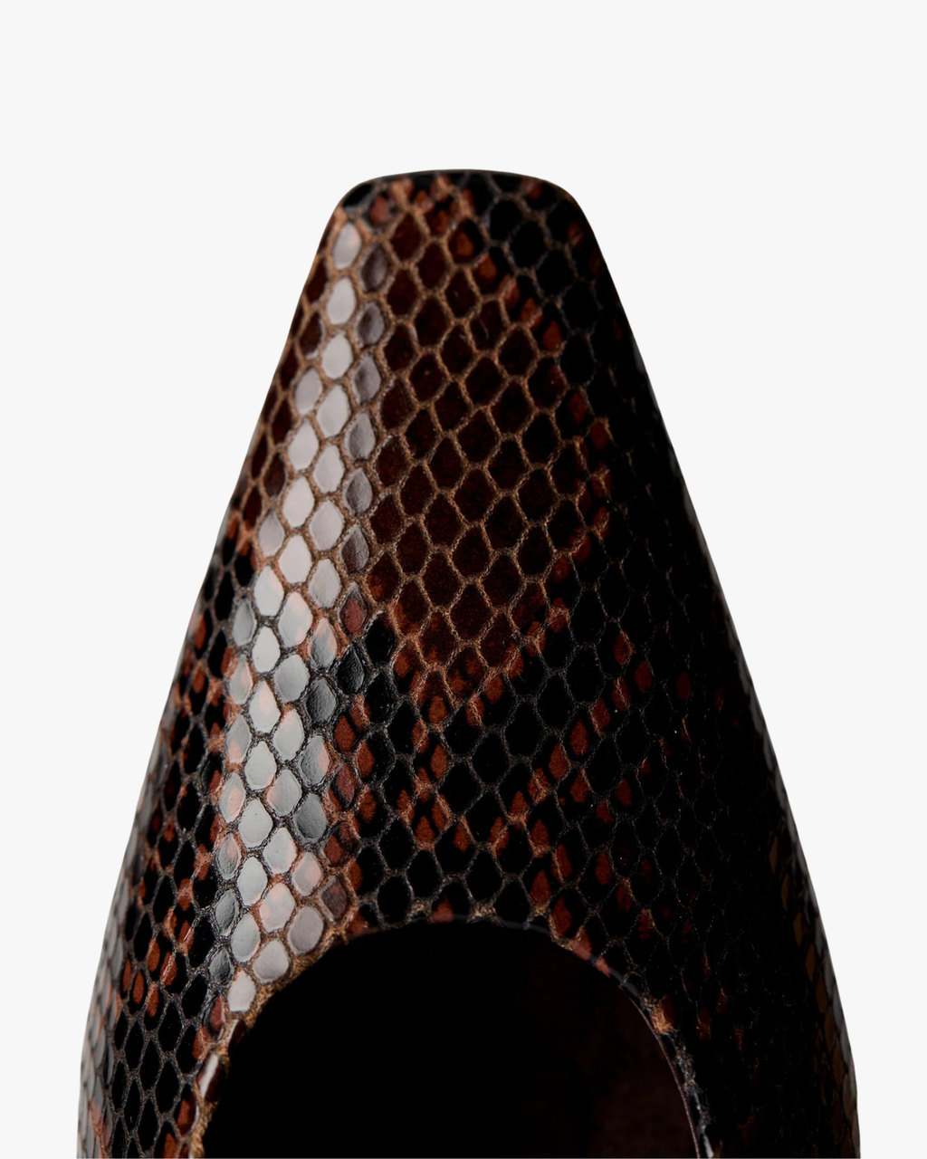 Slingback Pumps Iris Nutmeg Snake