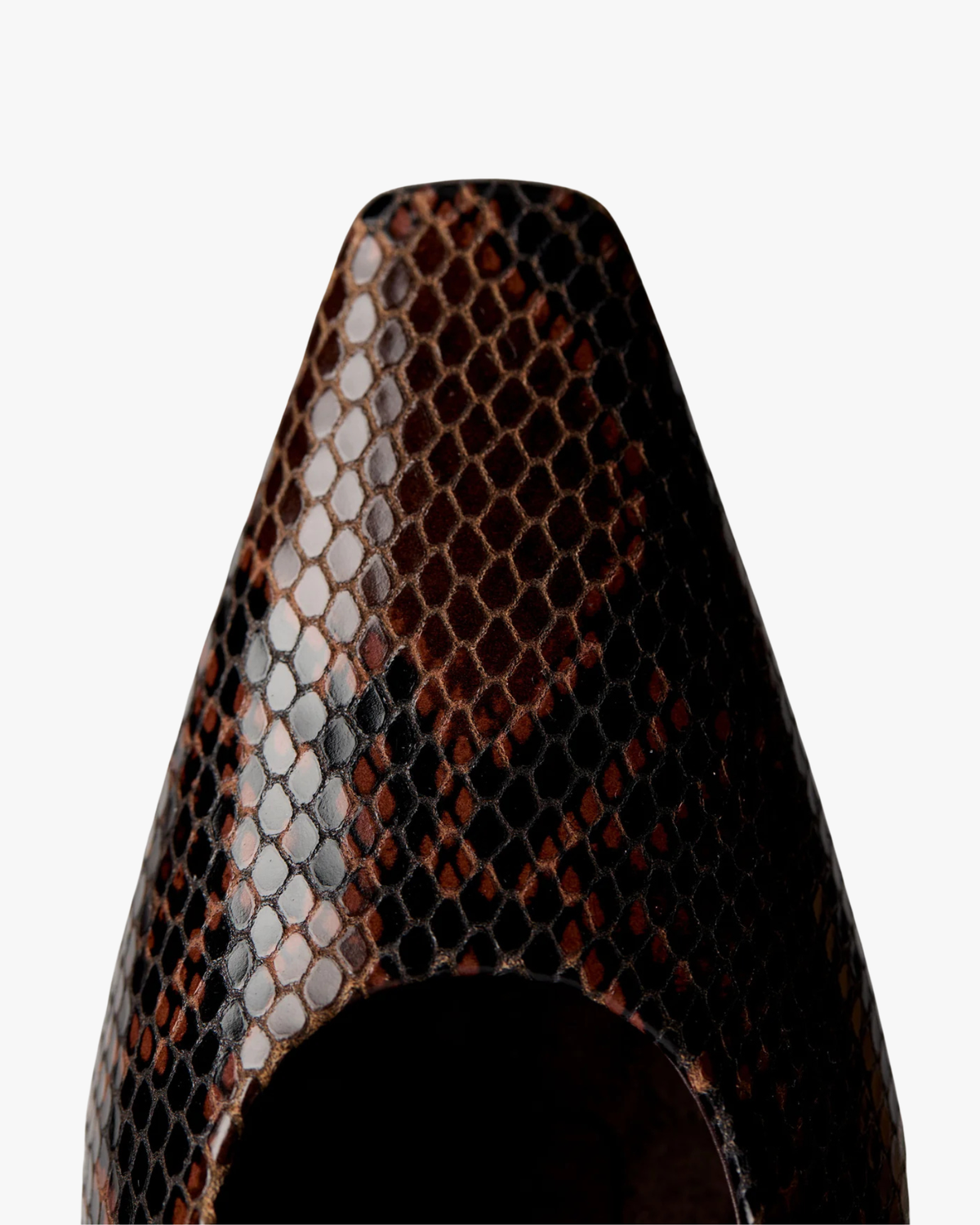 Slingback Pumps Iris Nutmeg Snake