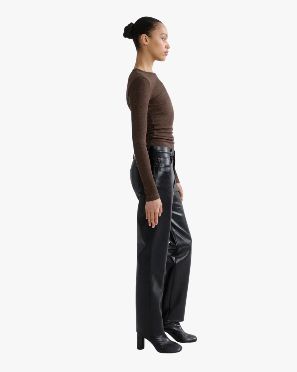 Pants Lana Recycled Leather Black