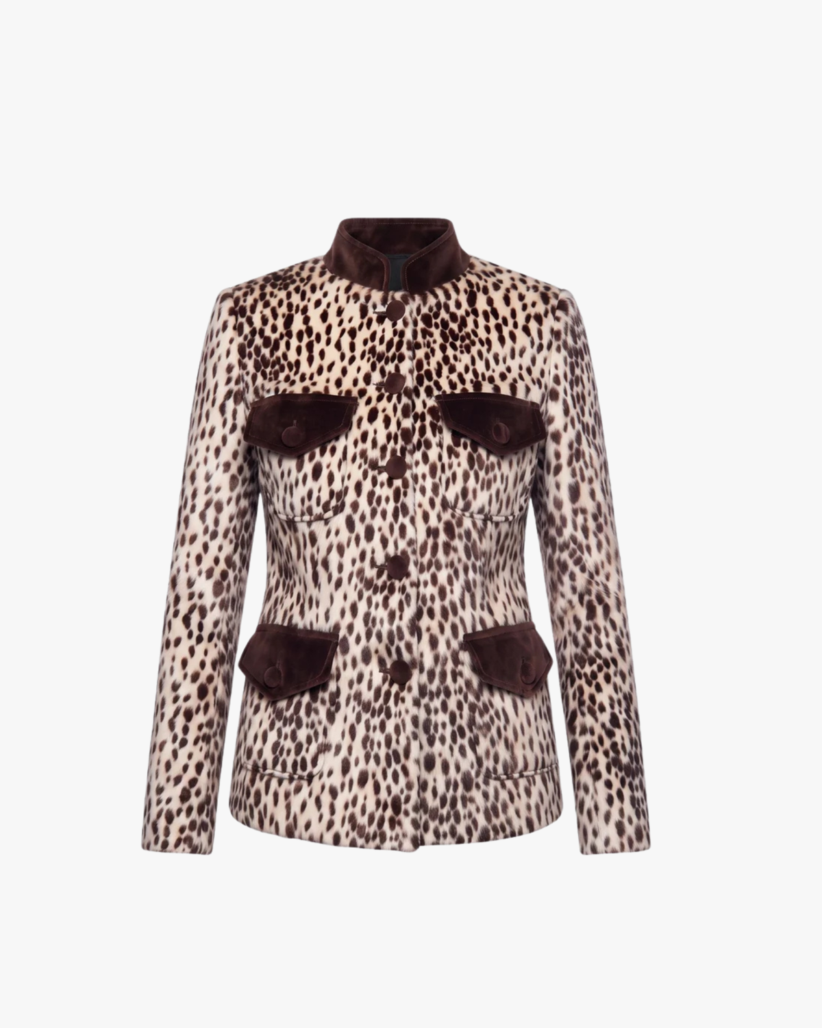 Faux-Fur Jacket Carol Leopard