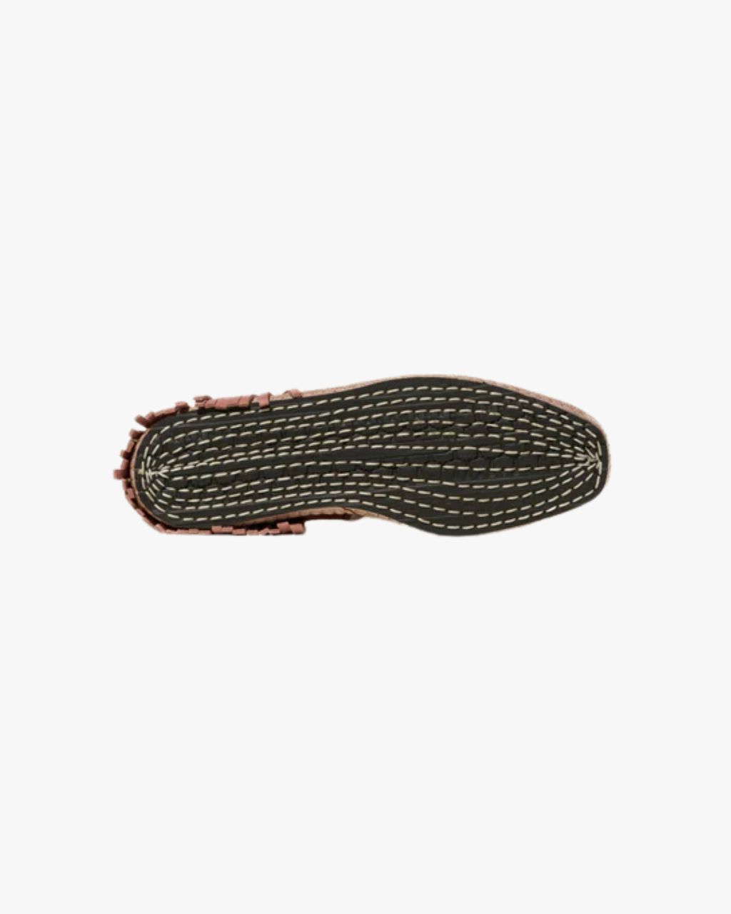 Mary Jane Friulane With Fringes And Square Toe Pink