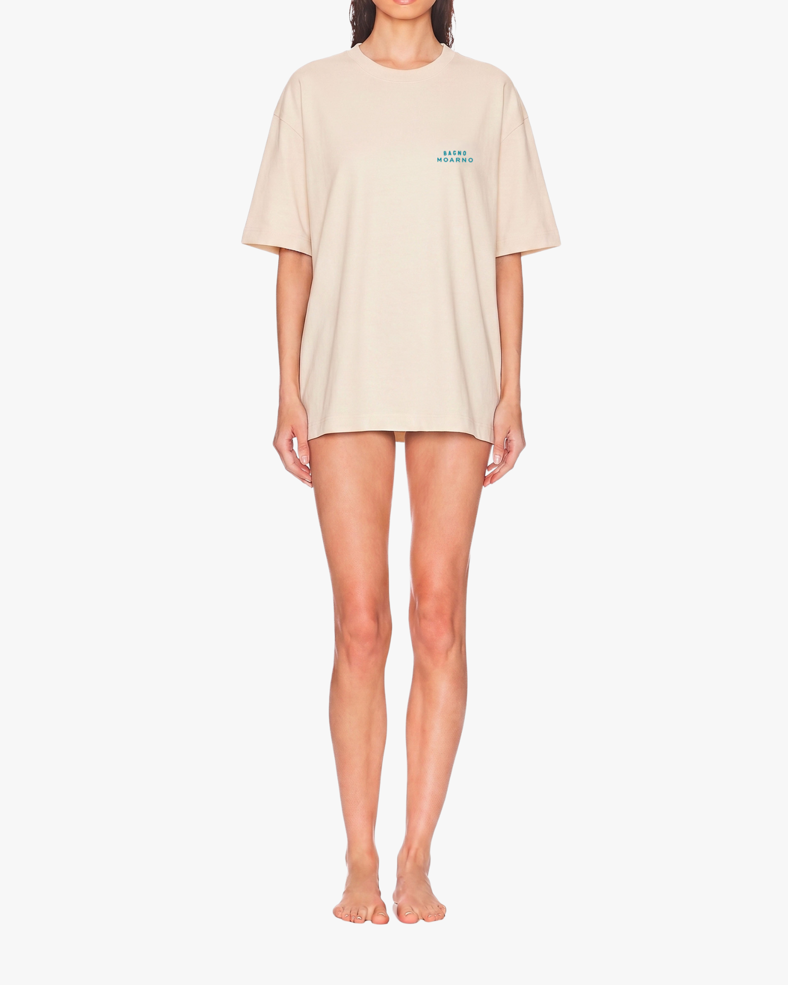 Cotton T-Shirt Beige