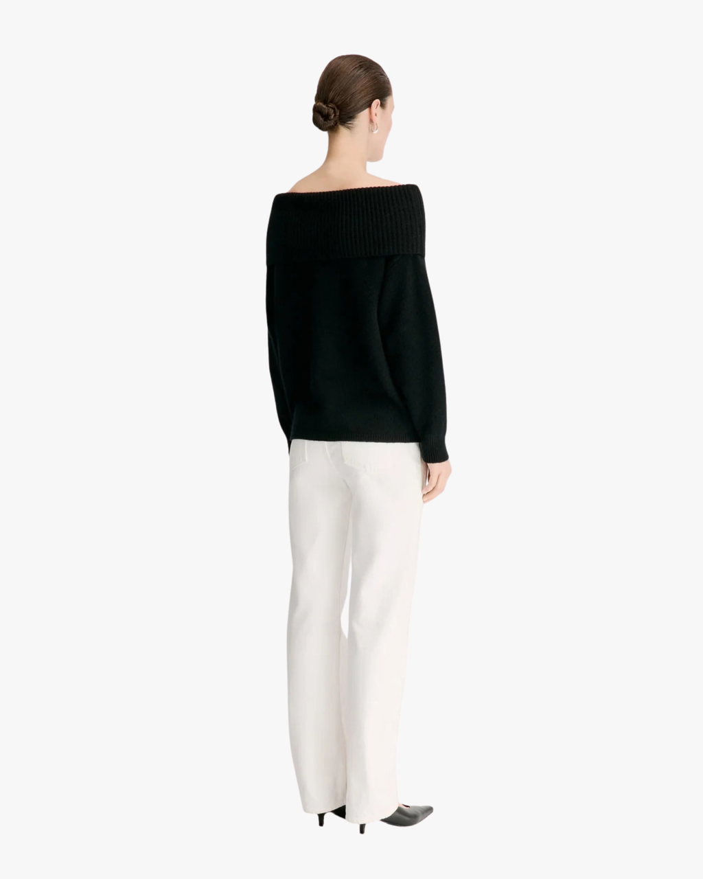 Sweater Off-Shoulder Sibyl Black
