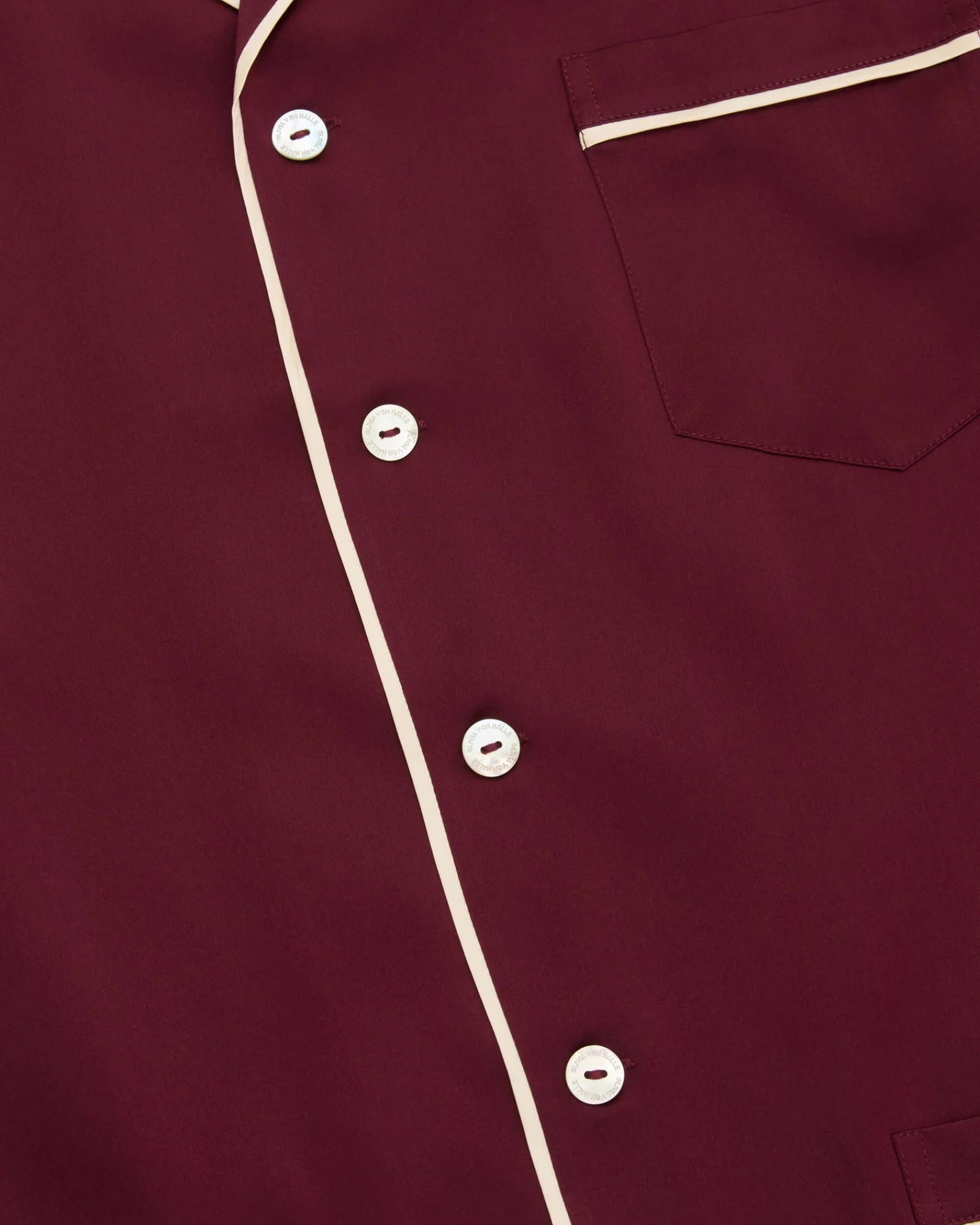 Yves Pyjamas Burgundy