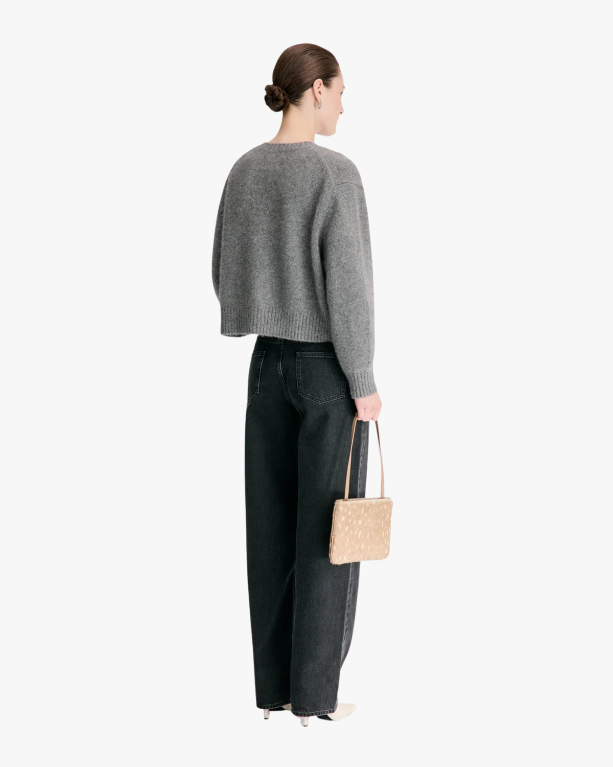 Oversized Cardigan Remus Anthracite Melange