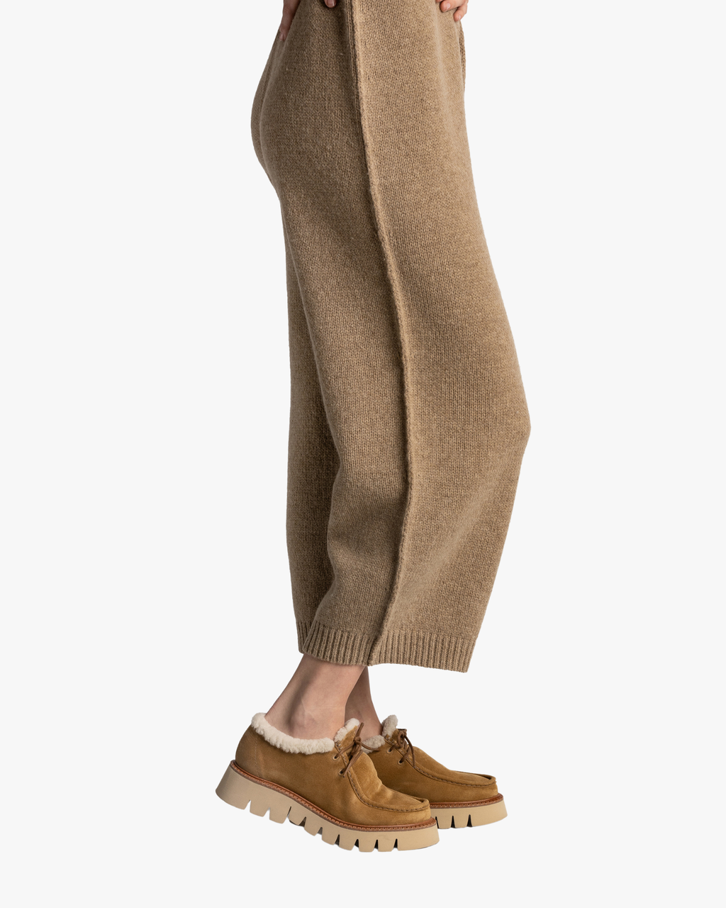Mule Soe Dijon Velour-Shrlng