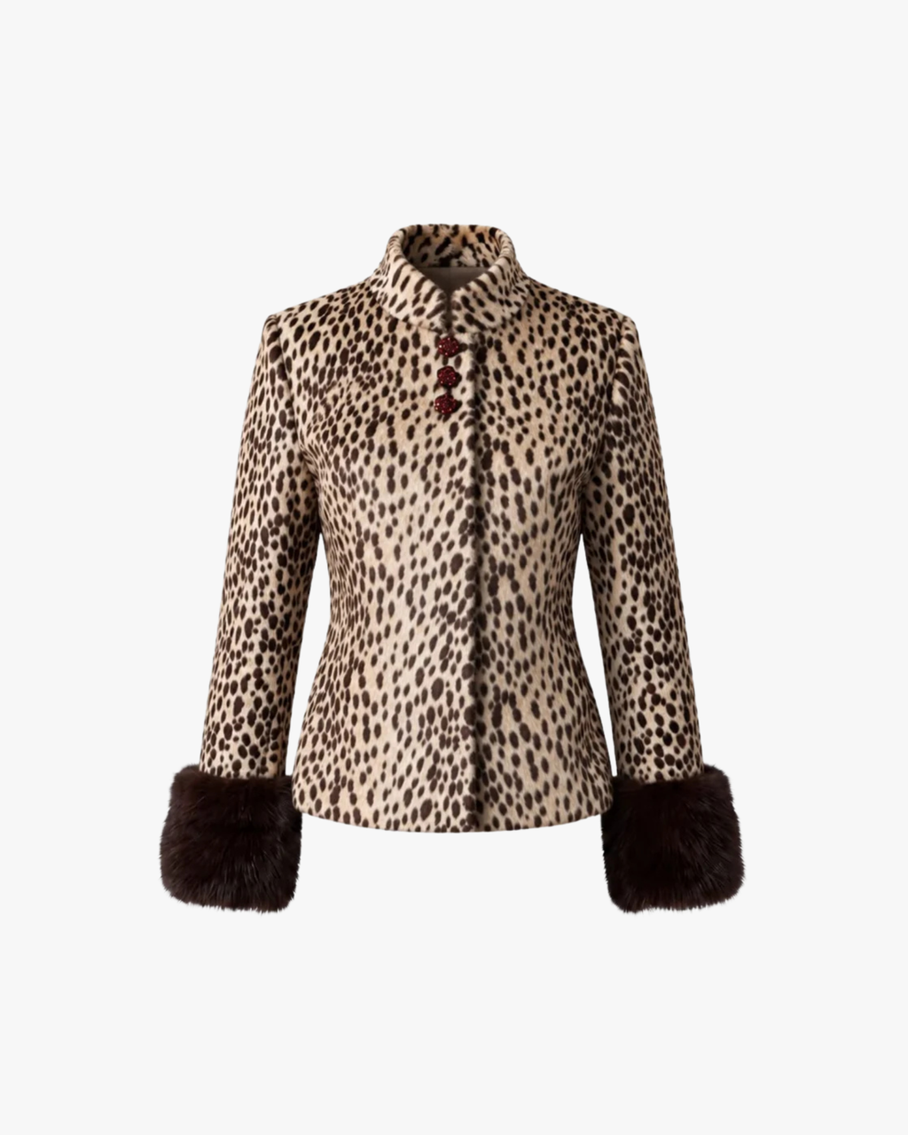Faux-Fur Jacket Dolly Leopard