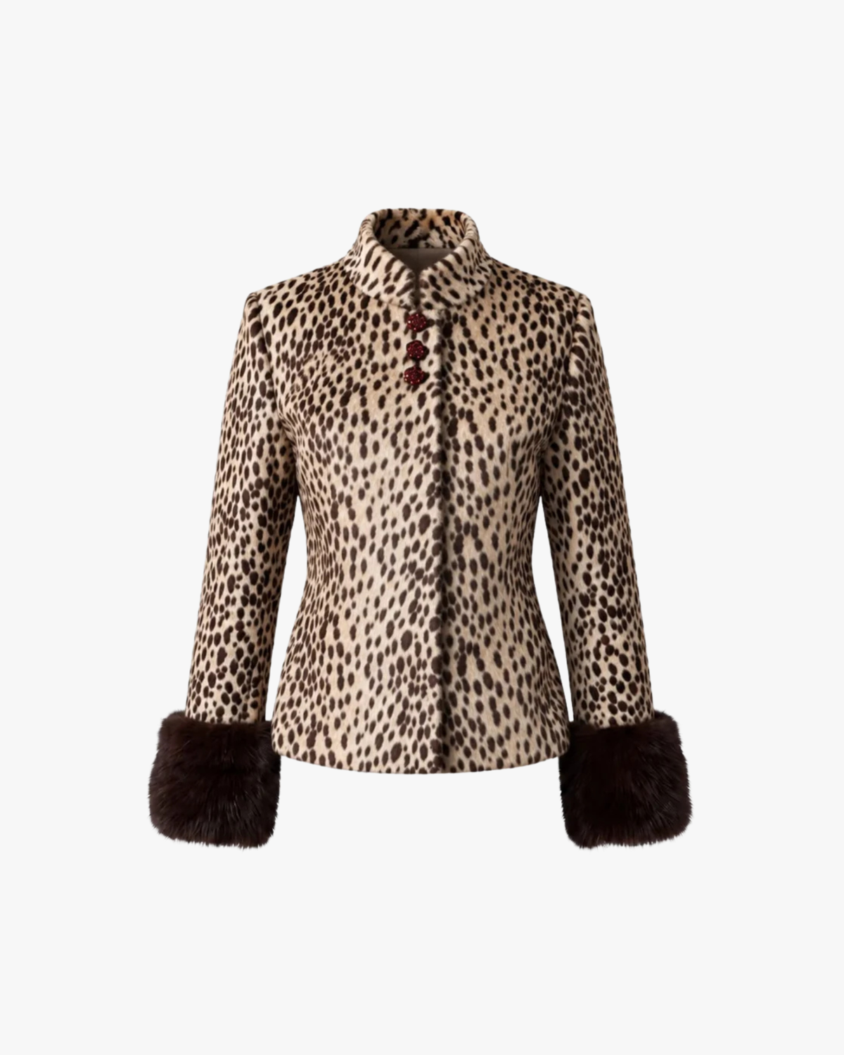 Faux-Fur Jacket Dolly Leopard