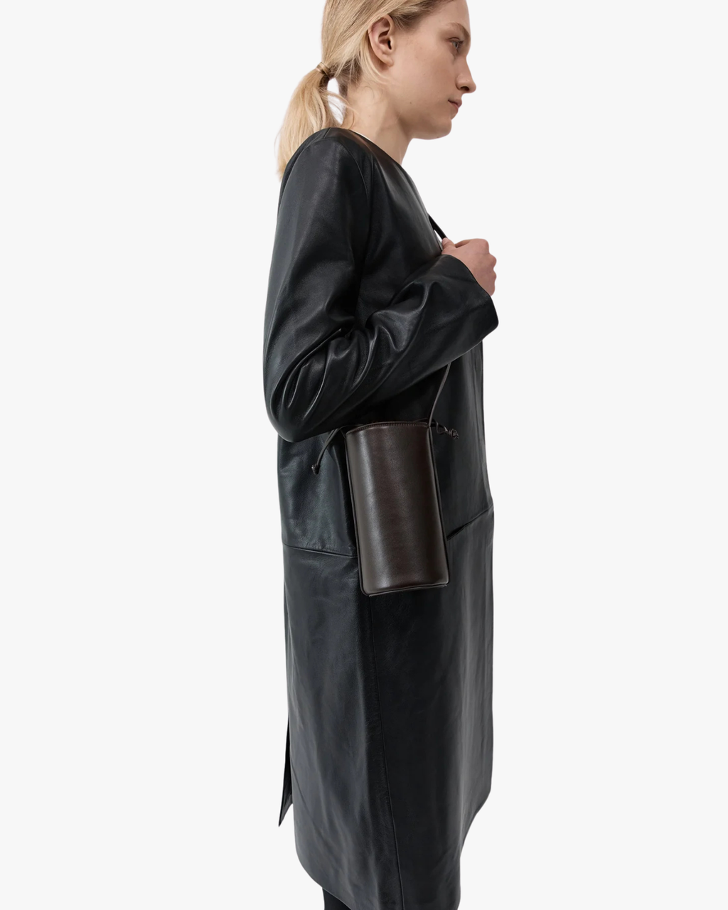 Cylinder Sling Bag Coffee