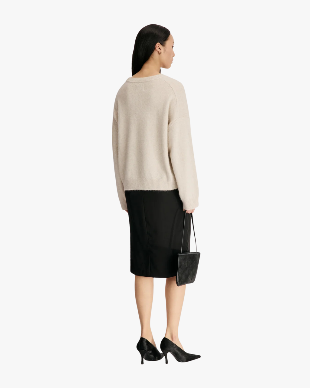 Crewneck Sweater Tristan Lds Stone Melange
