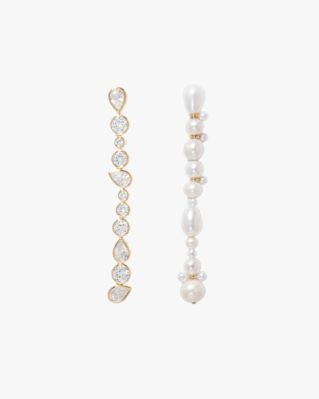 Earrings Glitch Gold