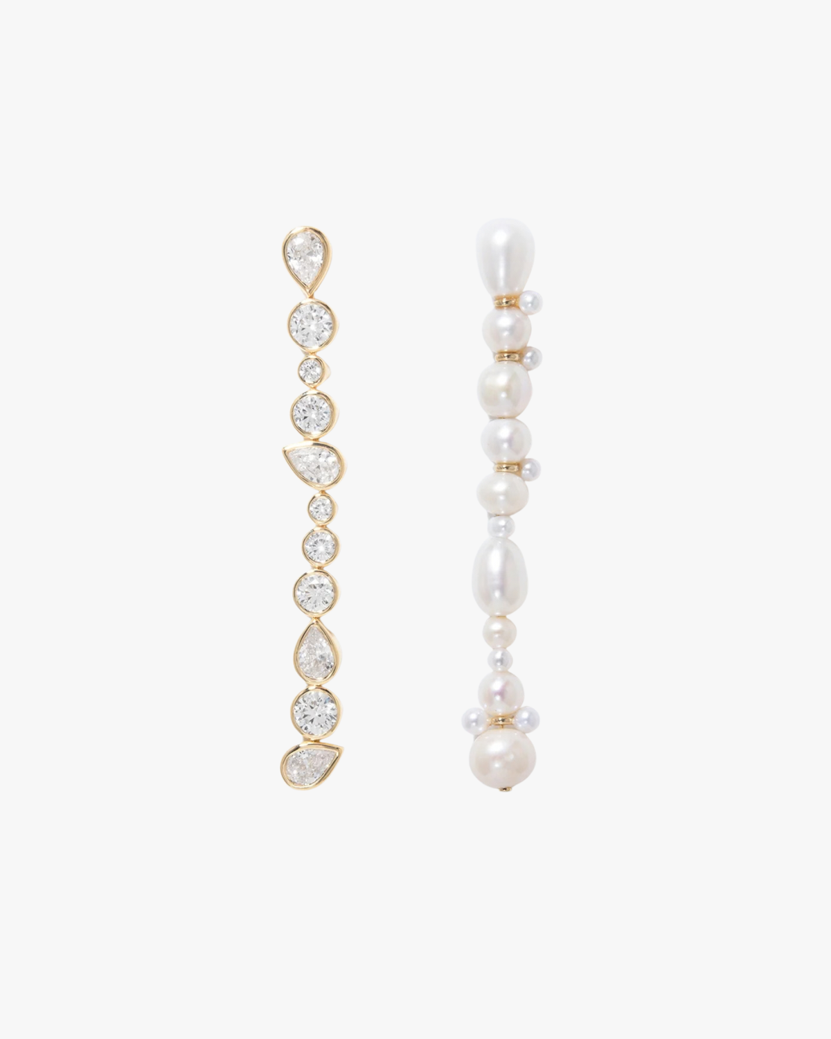 Earrings Glitch Gold