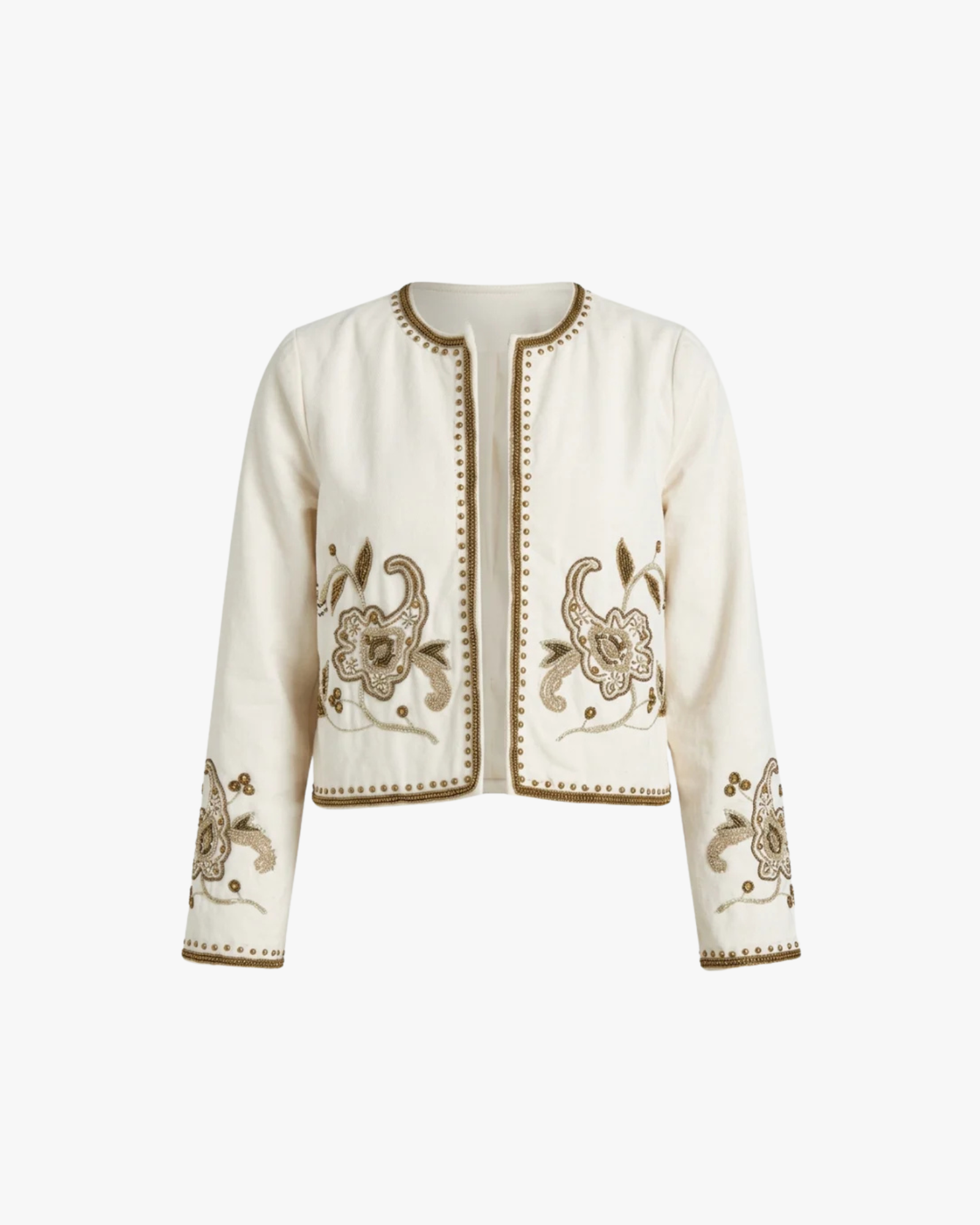Jacket With Embroidered Papyrus